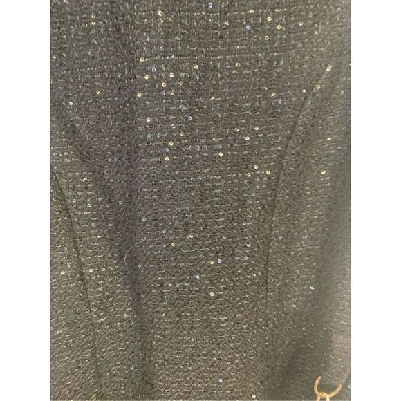 Metallic Tweed Sleeveless Dress by Motif - Picture 5 of 10